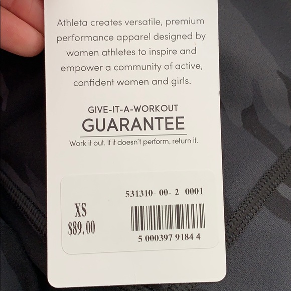 Athleta Elation Camo Legging 7/8 - Picture 6 of 7